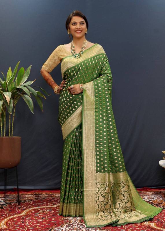Pure silk handloom saree with Pure Jari weaving work 